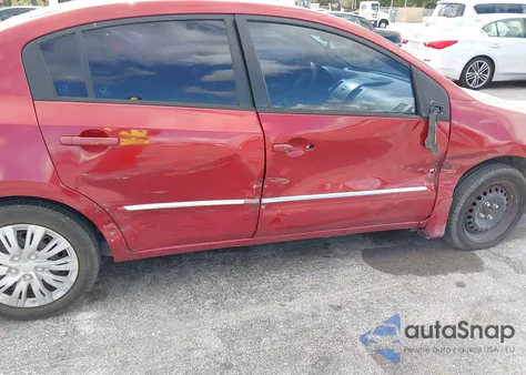 2012 Nissan Sentra 2.0 S z USA, uszkodzony, nr VIN 3N1AB6AP0CL645433